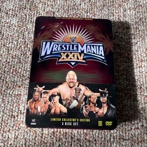 Wrestlemania XXIV Limited Collector’s Edition In Tin